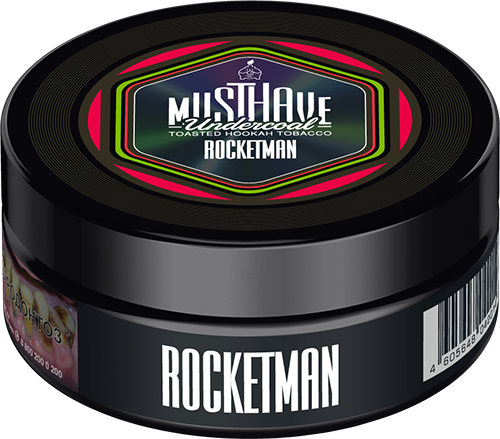 Табак MustHave - Rocketman (Клубника, Киви, Грейпфрут) 125 гр Табак MustHave - Rocketman (Клубника, Киви, Грейпфрут) 125 гр