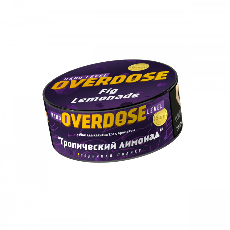 Табак Overdose - Fig Lemonade (Тропический лимонад) 25 гр Табак Overdose - Fig Lemonade (Тропический лимонад) 25 гр