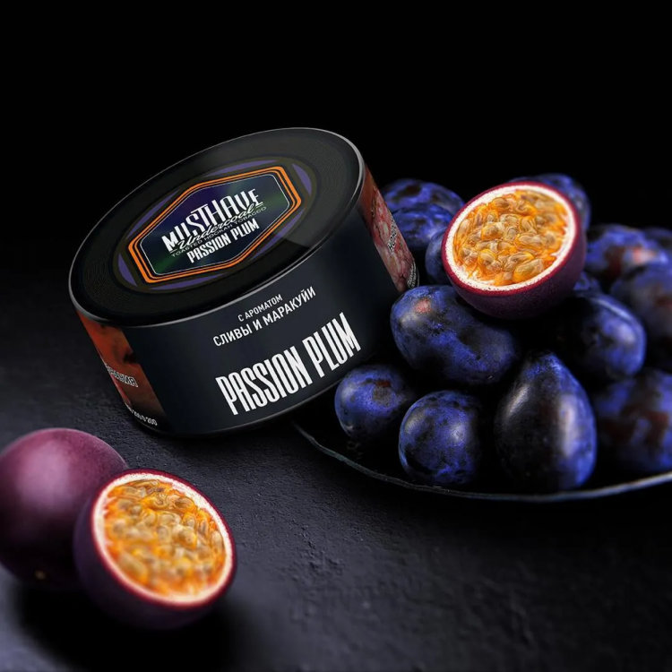Табак MustHave - Passion Plum (с ароматом сливы и маракуйи) 125 гр Табак MustHave - Passion Plum (с ароматом сливы и маракуйи) 125 гр