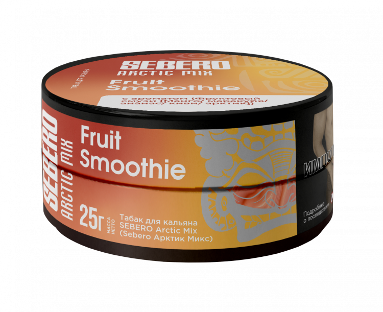 Табак Sebero Arctic Mix - Fruit smoothie (Манго, маракуйя, ананас, киви, арктик) 25 гр Табак Sebero Arctic Mix - Fruit smoothie (Манго, маракуйя, ананас, киви, арктик) 25 гр