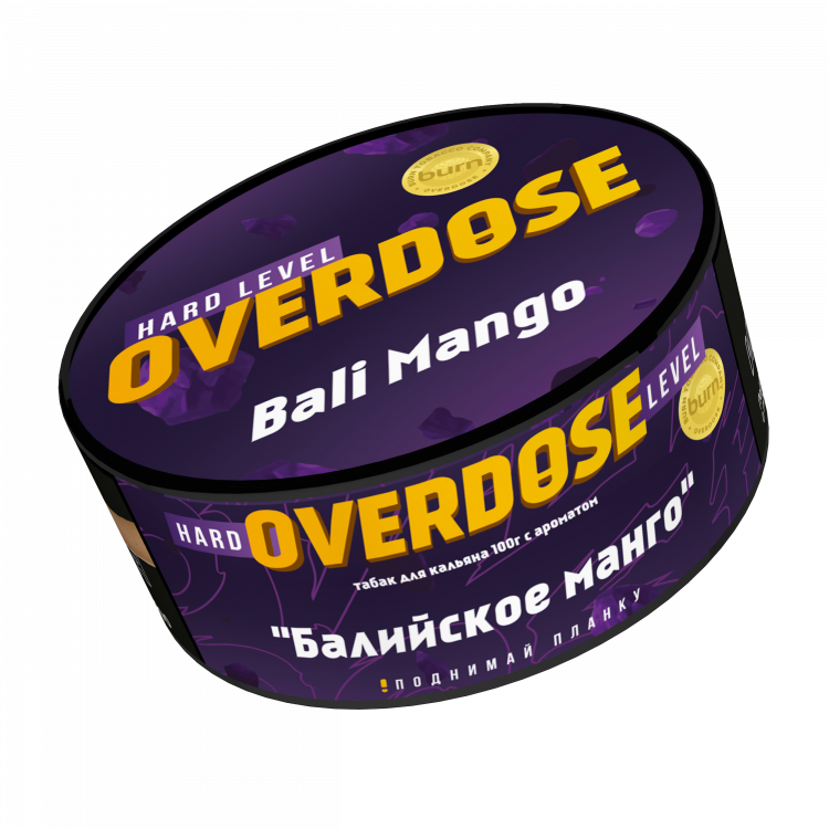 Табак Overdose - Bali Mango (Балийское манго) 100 гр Табак Overdose - Bali Mango (Балийское манго) 100 гр