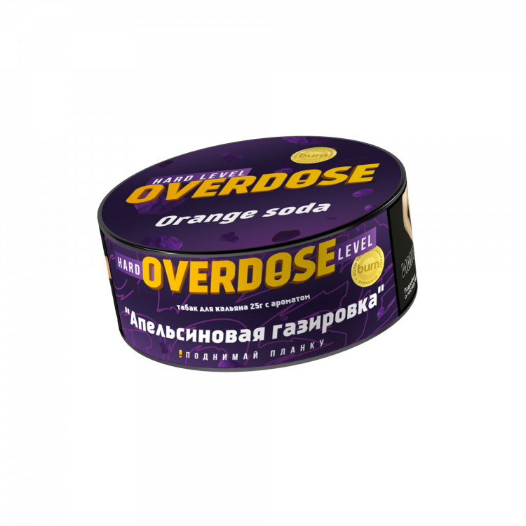 Табак Overdose - Orange Soda (Апельсиновая газировка) 100 гр Табак Overdose - Orange Soda (Апельсиновая газировка) 100 гр