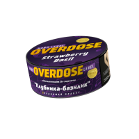 Табак Overdose - Strawberry Basil (Клубника-базилик) 25 гр Табак Overdose - Strawberry Basil (Клубника-базилик) 25 гр