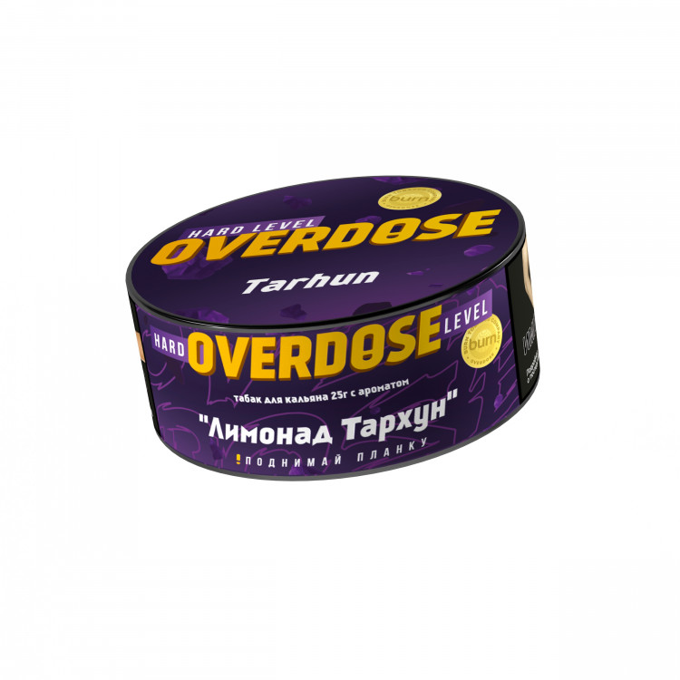 Табак Overdose - Tarhun (Лимонад Тархун) 25 гр Табак Overdose - Tarhun (Лимонад Тархун) 25 гр