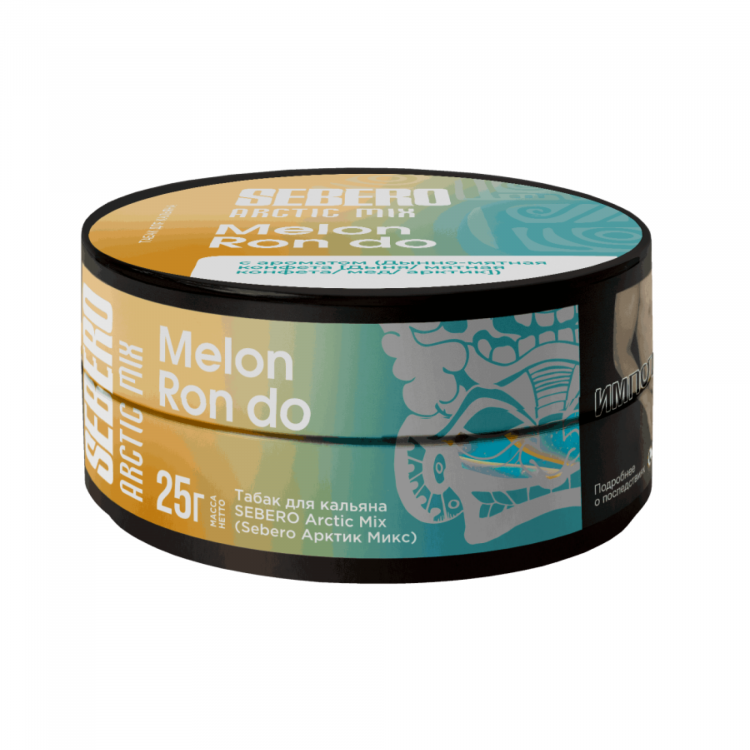 Табак Sebero Arctic Mix - Melon Ron Do (дыня, мятная конфета, мёд, арктик) 25 гр Табак Sebero Arctic Mix - Melon Ron Do (дыня, мятная конфета, мёд, арктик) 25 гр