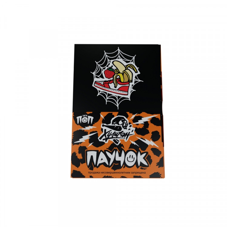 Табак Хулиган Поп 25 гр - Паучок (Банановая Клубника) Табак Хулиган Поп 25 гр - Паучок (Банановая Клубника)