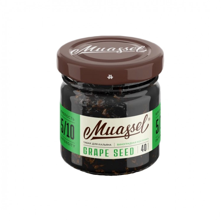 Табак Muassel - Grape seed (Виноградная Косточка) 40 гр Табак Muassel - Grape seed (Виноградная Косточка) 40 гр