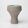 Чаша Форма Турка Бетон (серый / голубой) Чаша Форма Турка Бетон (серый / голубой)