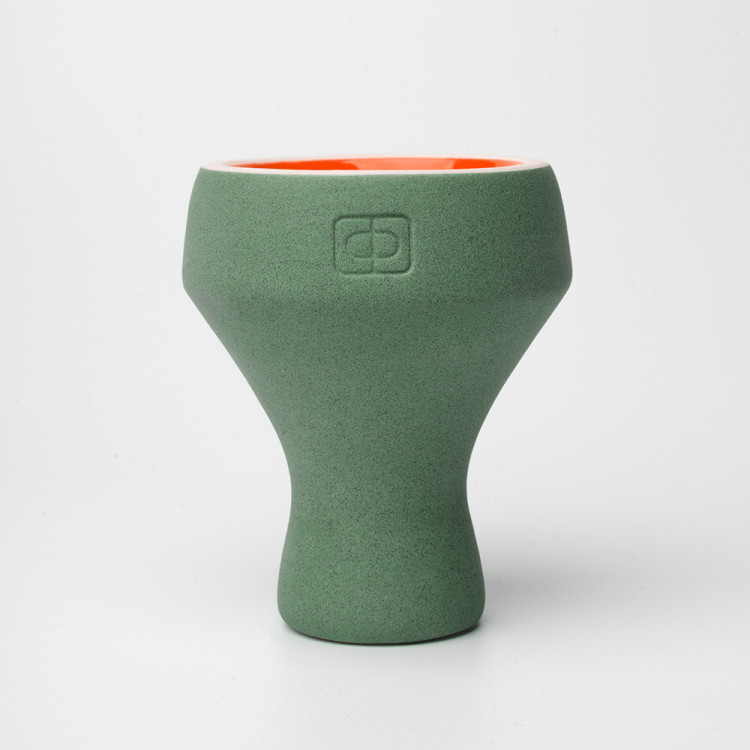 Чаша Форма Турка Бетон (зелёный / красный) Чаша Форма Турка Бетон (зелёный / красный)