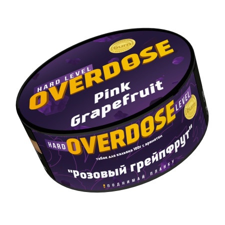Табак Overdose - Pink Grapefruit (Розовый грейпфрут) 100 гр Табак Overdose - Pink Grapefruit (Розовый грейпфрут) 100 гр