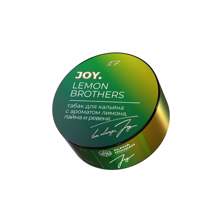 Табак Joy - Lemon Brothers (Лимон, Лайм, Ревень) 25 гр Табак Joy - Lemon Brothers (Лимон, Лайм, Ревень) 25 гр