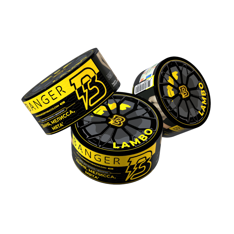 Табак Banger - Lambo (Дыня, Мелисса, Мята) 25 гр Табак Banger - Lambo (Дыня, Мелисса, Мята) 25 гр