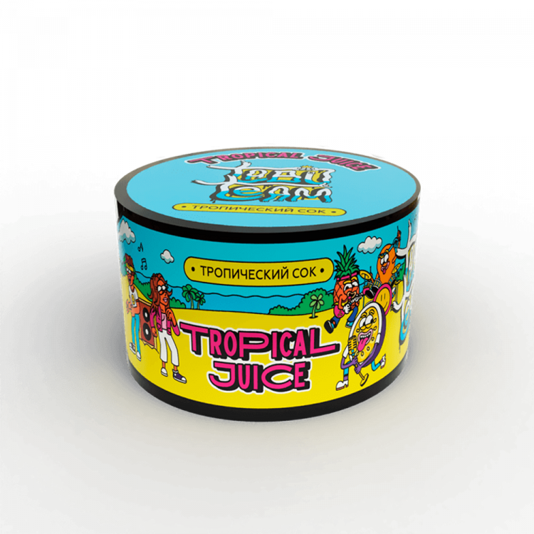 Бестабачная смесь Tabu - Tropic juice (Тропический сок) 50 гр Бестабачная смесь Tabu - Tropic juice (Тропический сок) 50 гр
