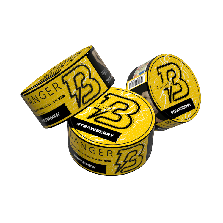 Табак Banger - Strawberry (Клубника) 25 гр Табак Banger - Strawberry (Клубника) 25 гр
