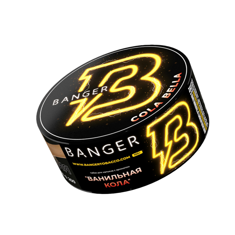 Табак Banger - Cola Bella (Ванильная кола) 100 гр Табак Banger - Cola Bella (Ванильная кола) 100 гр