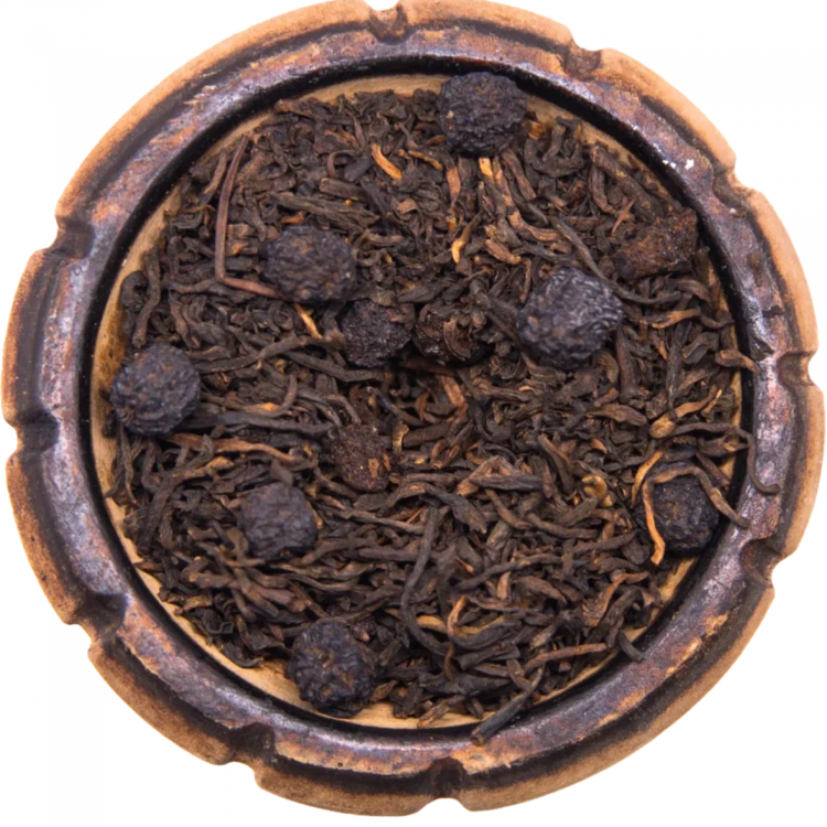 Чай Шу пуэр - Черничный 50 гр Чай Шу пуэр - Черничный 50 гр