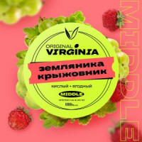 Табак Original Virginia MIDDLE - Земляника Крыжовник 25 гр Табак Original Virginia MIDDLE - Земляника Крыжовник 25 гр