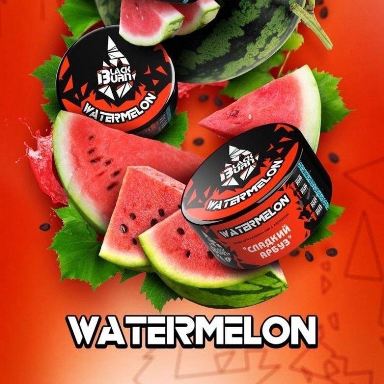 Табак Black Burn - Watermelon (Сладкий арбуз) 100 гр Табак Black Burn - Watermelon (Сладкий арбуз) 100 гр