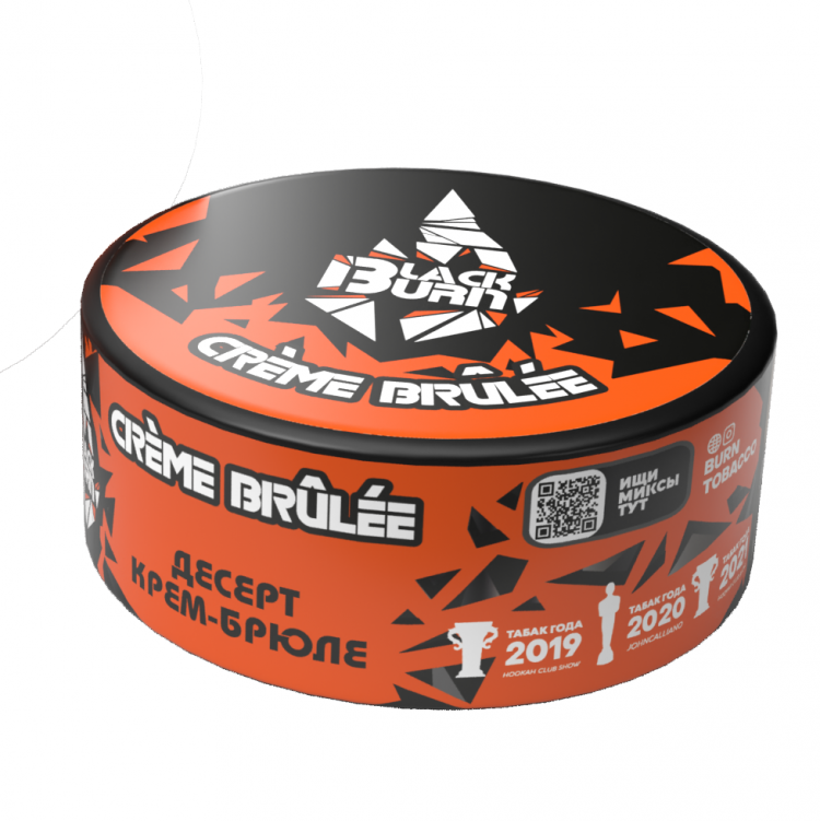 Табак Black Burn - Creme Brulee (Десерт Крем-Брюле) 100 гр Табак Black Burn - Creme Brulee (Десерт Крем-Брюле) 100 гр