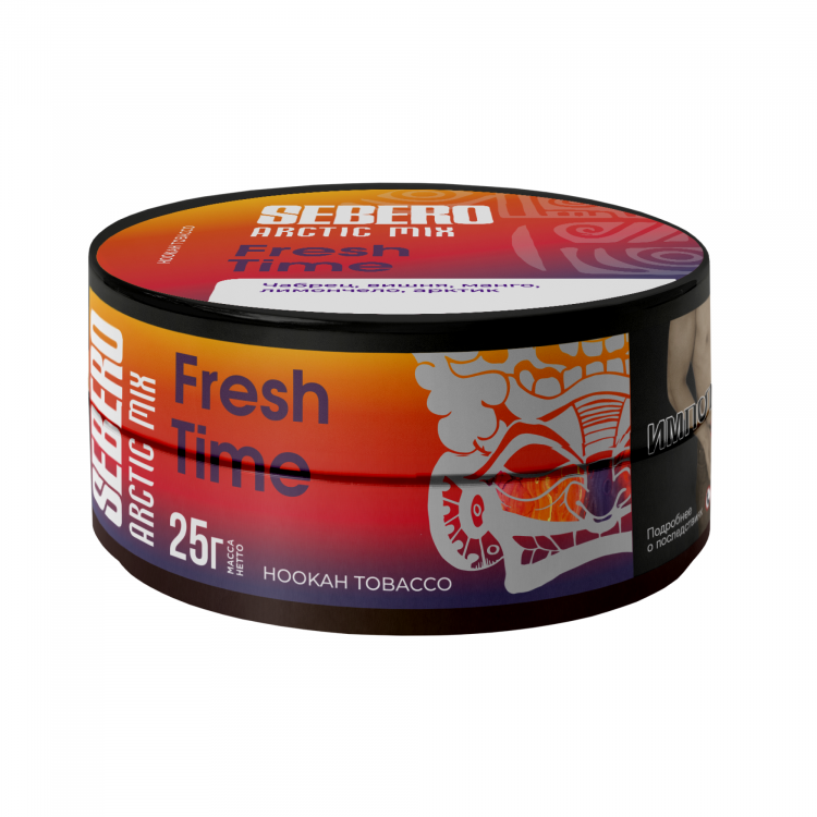 Табак Sebero Arctic Mix - Fresh Time (Чабрец, Вишня, Манго, Лимон, Арктик) 25 гр Табак Sebero Arctic Mix - Fresh Time (Чабрец, Вишня, Манго, Лимон, Арктик) 25 гр