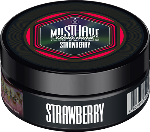 Табак MustHave - Strawberry (с ароматом садовой клубники) 125 гр Табак MustHave - Strawberry (с ароматом садовой клубники) 125 гр