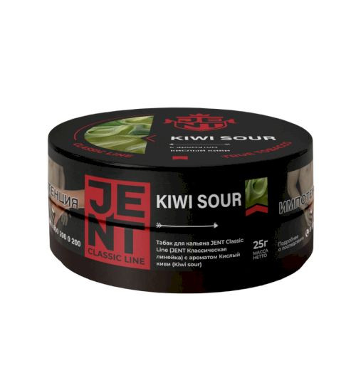 Табак Jent - Kiwi Sour (Кислый киви) 25 гр Табак Jent - Kiwi Sour (Кислый киви) 25 гр