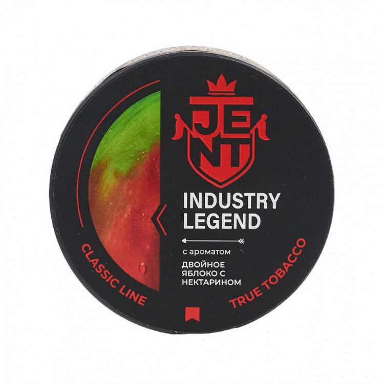 Табак Jent - Industry legend (Двойное яблоко с нектарином) 25 гр Табак Jent - Industry legend (Двойное яблоко с нектарином) 25 гр