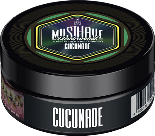 Табак MustHave - Cucunade (Огуречный лимонад) 125 гр Табак MustHave - Cucunade (Огуречный лимонад) 125 гр
