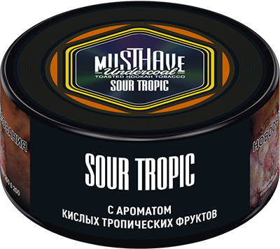 Табак MustHave - Sour Tropic (Кислые Ананас Маракуйя) 25 гр Табак MustHave - Sour Tropic (Кислые Ананас Маракуйя) 25 гр