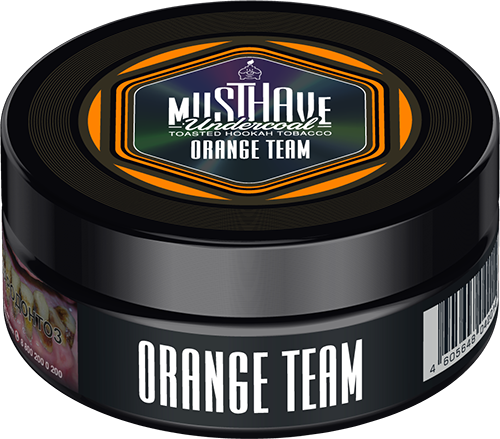 Табак MustHave - Orange Team (Апельсин и мандарин) 125 гр Табак MustHave - Orange Team (Апельсин и мандарин) 125 гр