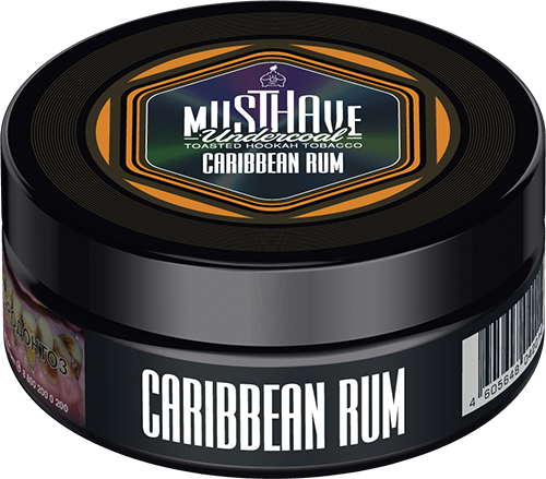 Табак MustHave - Caribbean Rum (Ром) 125 гр Табак MustHave - Caribbean Rum (Ром) 125 гр