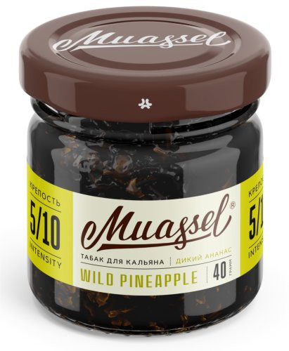 Табак Muassel Strong - Wild Pineapple (Дикий Ананас) 40 гр Табак Muassel Strong - Wild Pineapple (Дикий Ананас) 40 гр