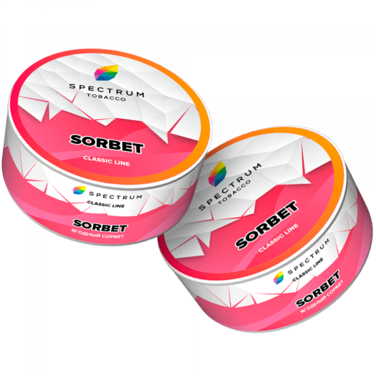 Табак Spectrum - Sorbet (Ягодный сорбет) 25 гр Табак Spectrum - Sorbet (Ягодный сорбет) 25 гр