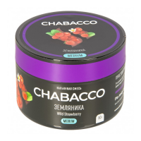 Бестабачная смесь Chabacco Medium - Wild strawberry (Земляника) 50 гр Бестабачная смесь Chabacco Medium - Wild strawberry (Земляника) 50 гр
