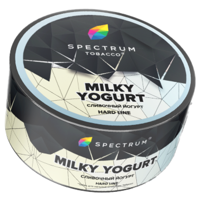 Табак Spectrum Hard Line - Milky Yogurt (Сливочный йогурт) 25 гр Табак Spectrum Hard Line - Milky Yogurt (Сливочный йогурт) 25 гр