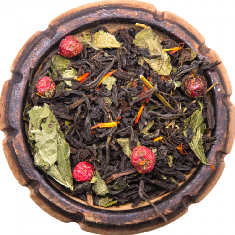 Чай черный ароматизированный - "Спелый барбарис" 50 гр Чай черный ароматизированный - "Спелый барбарис" 50 гр