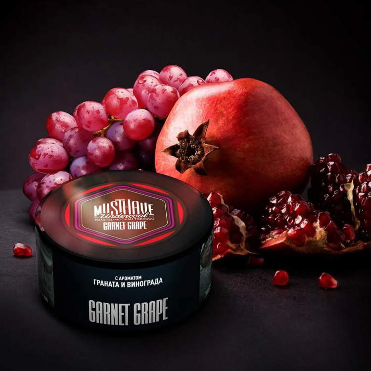 Табак MustHave - Garnet Grape (с ароматом граната и винограда) 25 гр Табак MustHave - Garnet Grape (с ароматом граната и винограда) 25 гр
