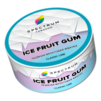 Табак Spectrum - Ice Fruit Gum (Ледяная Жвачка) 25 гр Табак Spectrum - Ice Fruit Gum (Ледяная Жвачка) 25 гр