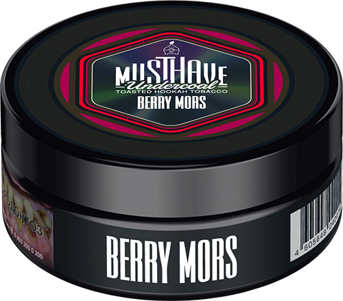 Табак MustHave - Berry Mors (Брусника, черешня и малина) 125 гр Табак MustHave - Berry Mors (Брусника, черешня и малина) 125 гр