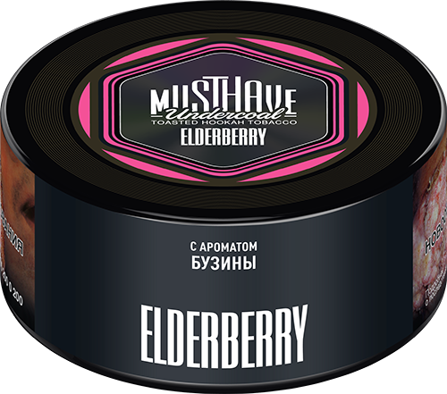 Табак MustHave - Elderberry (с ароматом бузины) 125 гр Табак MustHave - Elderberry (с ароматом бузины) 125 гр